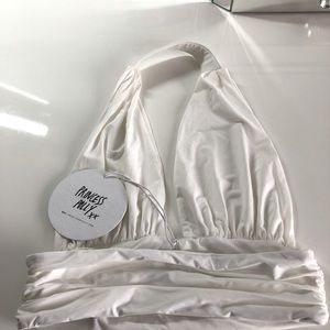 Jordy Top White US 6 / White. Brand New with tags !